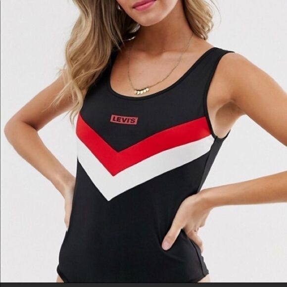 Levi’s Retro Style Bodysuit - Picture 1 of 6